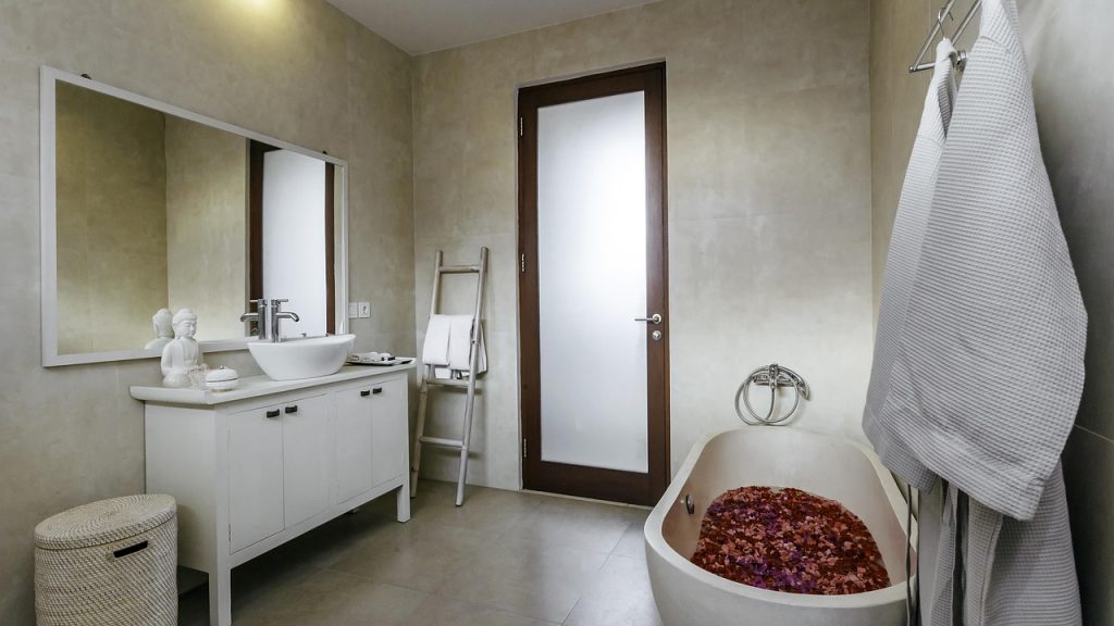 indoor, bali, villa, decorative, travel, honeymoon, vacation, tropical, hotel, asia, relax, holiday, indonesia, style, resort, tourism, bathroom, relaxation, water, gray bathroom, gray hotel, bathroom, bathroom, bathroom, bathroom, bathroom, gray hotel